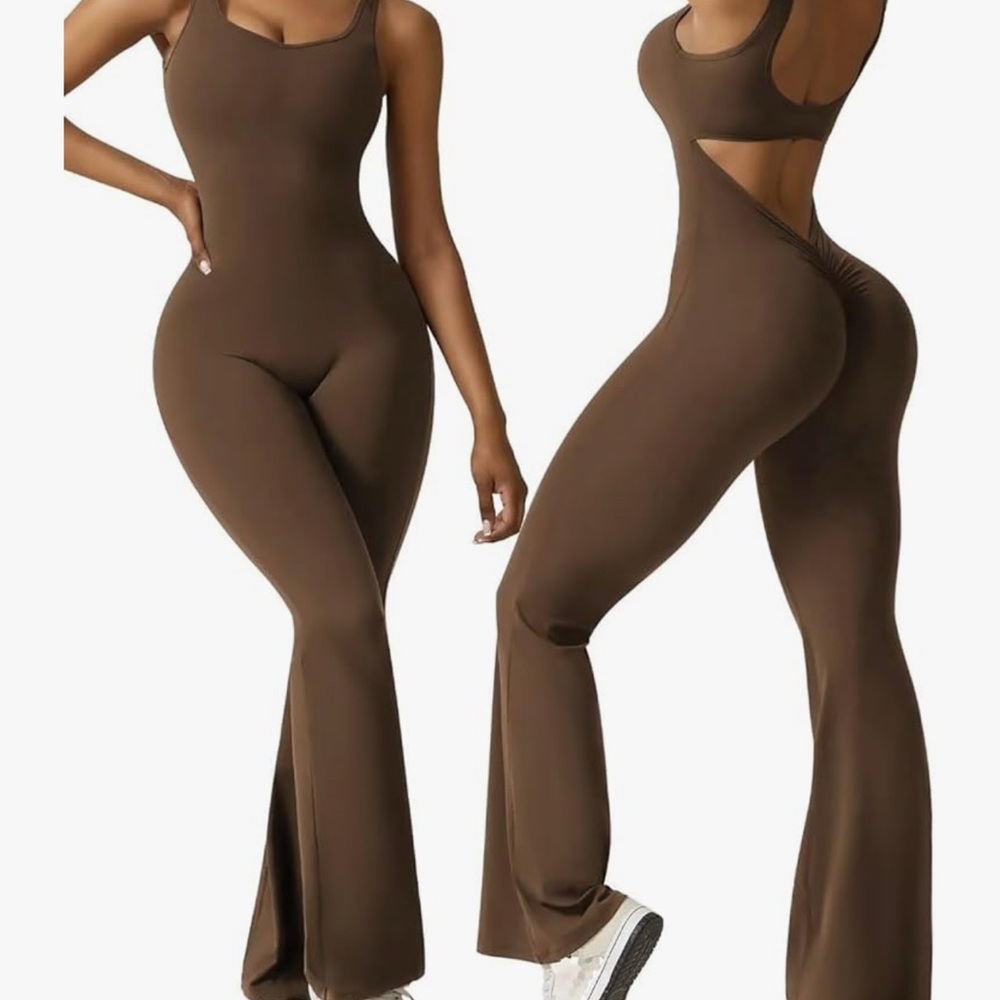 Trendy Brown Jumpsuit